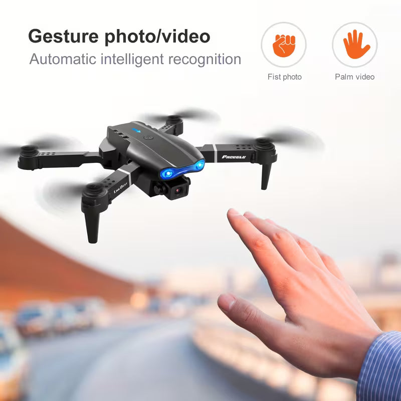 Material Brand New Upgrade E99 dubbelkamera-drone
