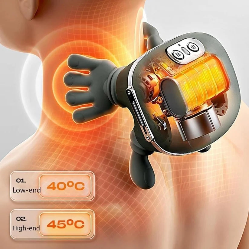 Massageapparat med Djupmassage & 4D-knådning
