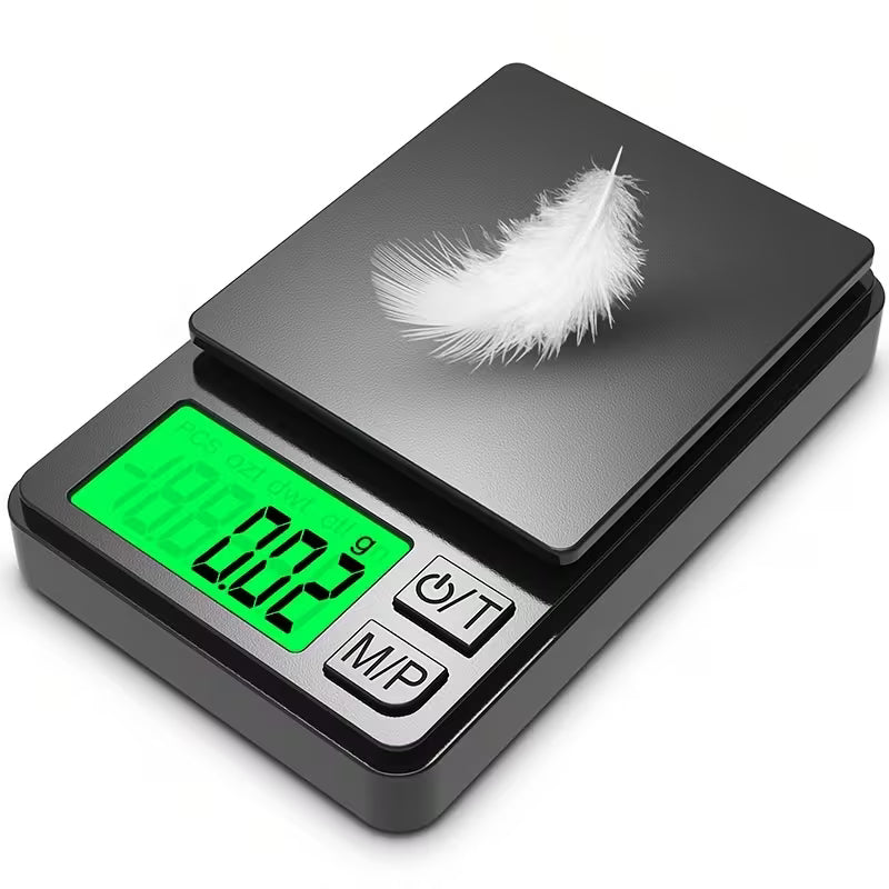 Fickvåg, 500g X 0.01g Precision Gramvåg