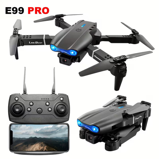 Material Brand New Upgrade E99 dubbelkamera-drone