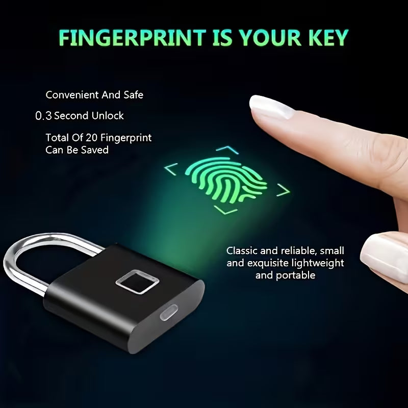 Mini smart fingeravtryckslås